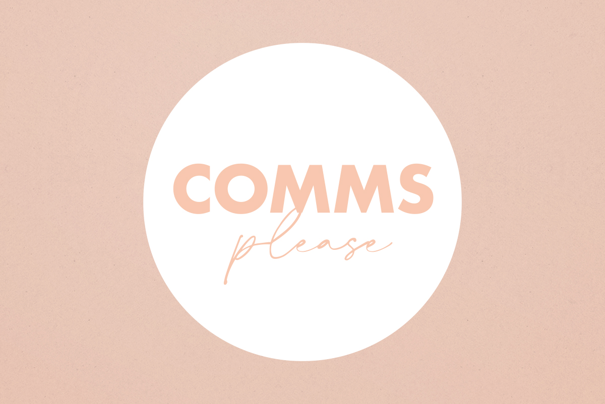 Comms Please Logo