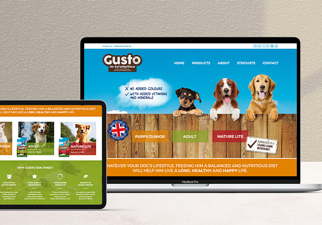 Gusto Website Preview